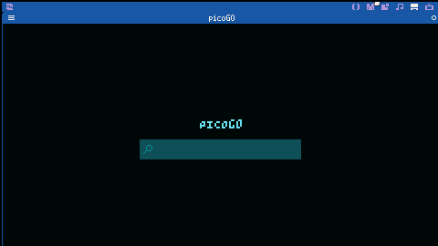 picoGO - Text based Web Browser (alpha release)